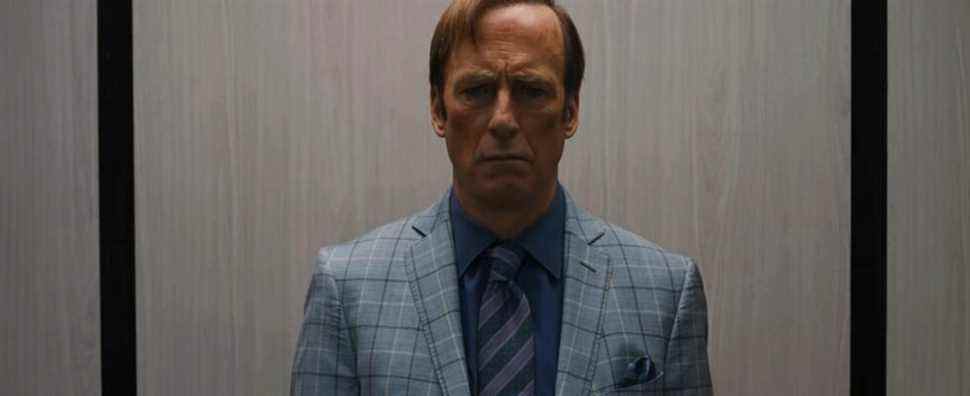 Better Call Saul in elevator Bob Odenkirk