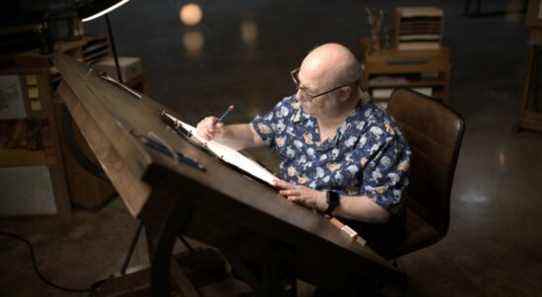 Disney animator Eric Goldberg in Sketchbook