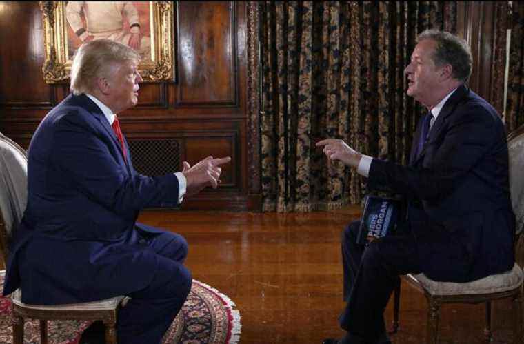 GUERRE DES MOTS : Donald Trump prend d’assaut la nouvelle émission de Piers Morgan ?