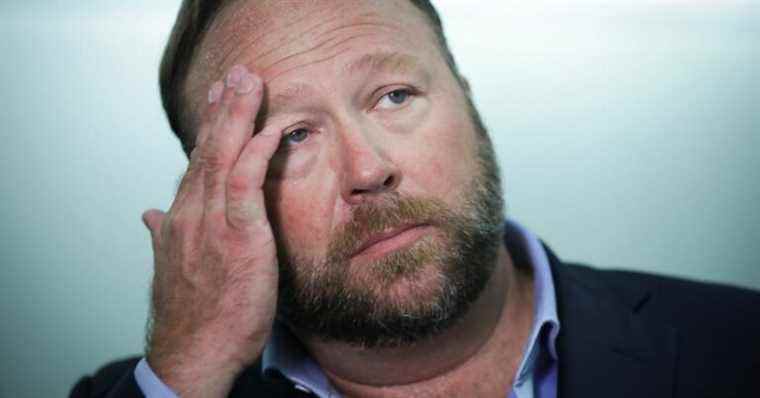 Fichiers InfoWars d’Alex Jones pour faillite