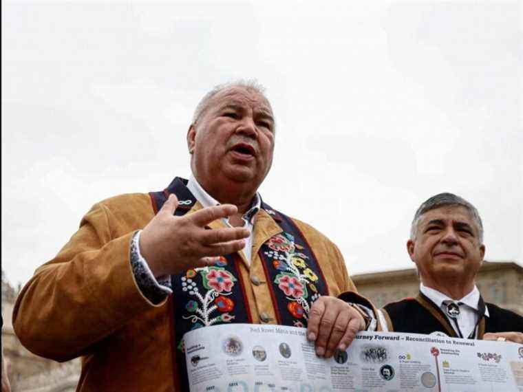 Les Métis du Manitoba rencontrent le pape François au Vatican