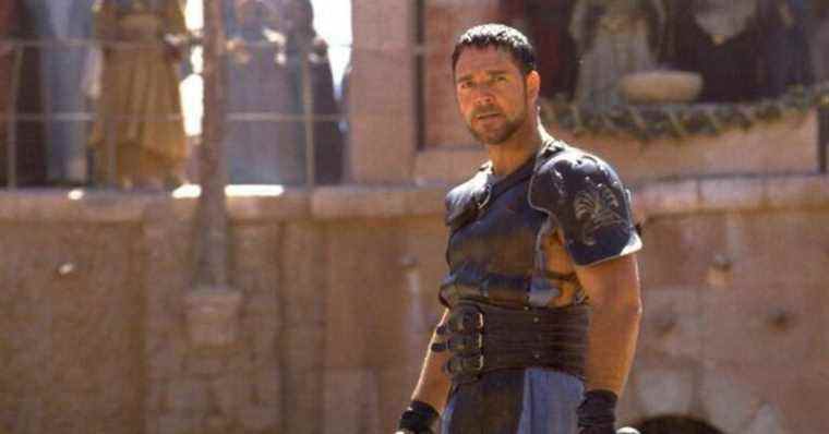 Russell Crowe in Gladiator (2000)