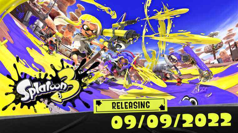 La date de sortie de Splatoon 3 confirmée dans la dernière bande-annonce