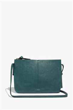 Madewell le sac à bandoulière noué (vert minuit)