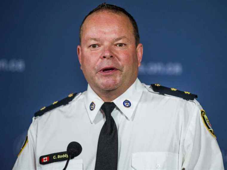 MANDEL : Inspecteur de la police de Toronto.  Chris Boddy reconnu coupable d’inconduite