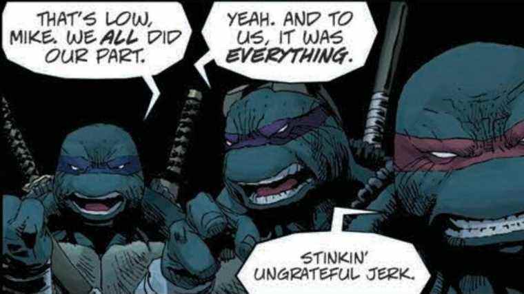 Critique - TMNT : The Last Ronin #5 conclut brillamment l'histoire de Michelangelo
