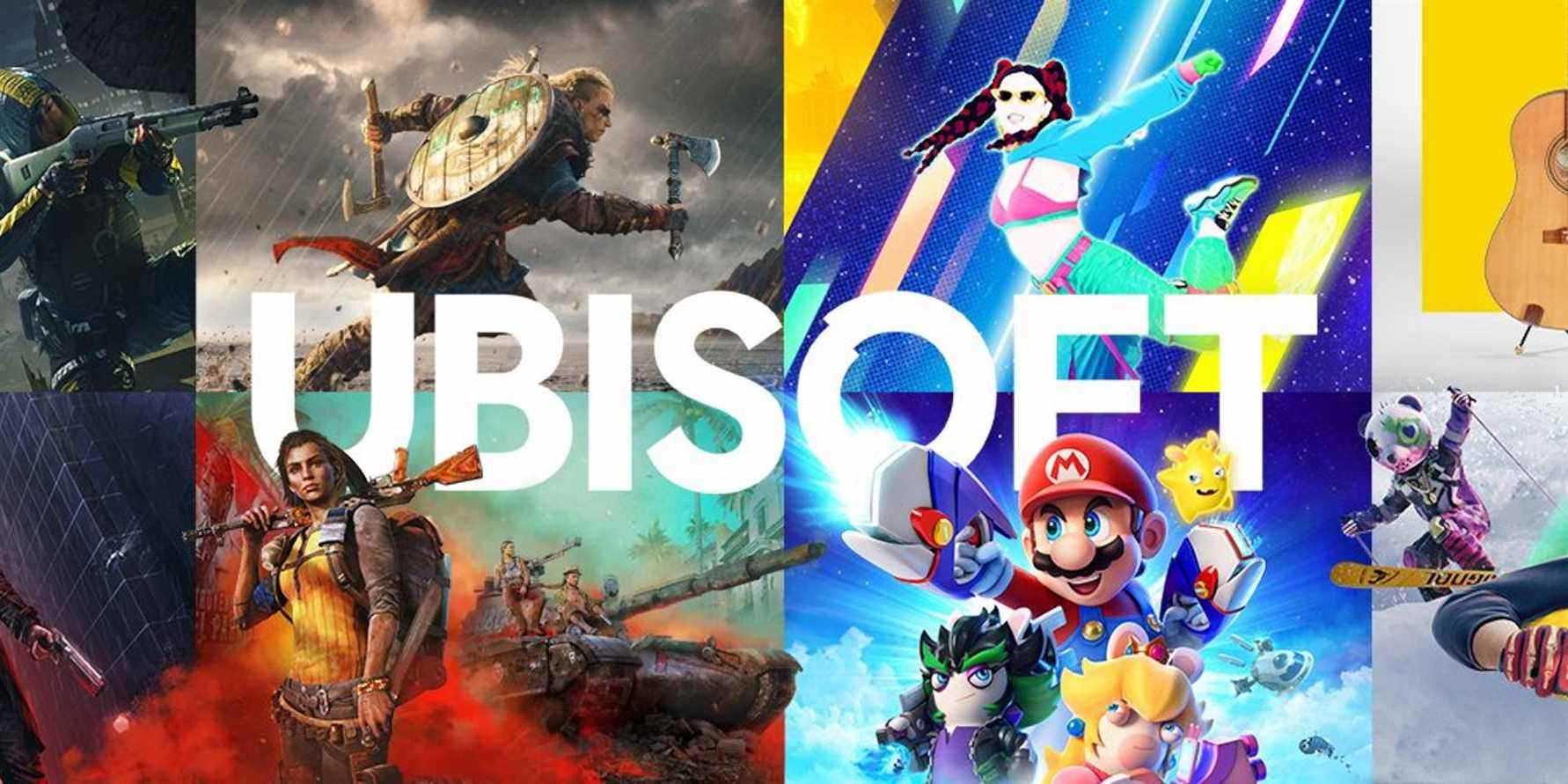 ubisoft logo and games