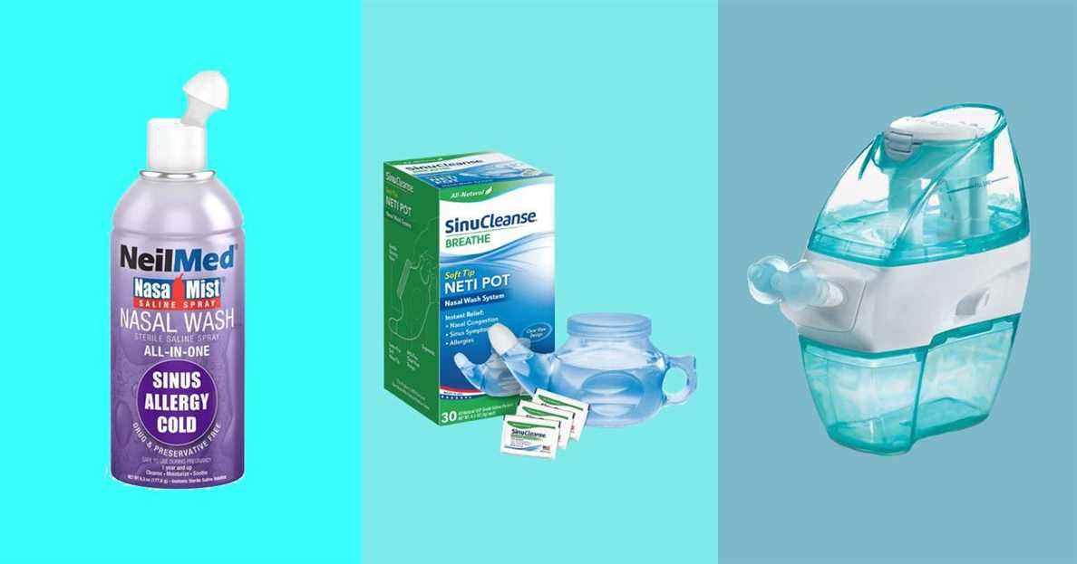 Les 8 meilleurs kits de rinçage des sinus et pots Neti
