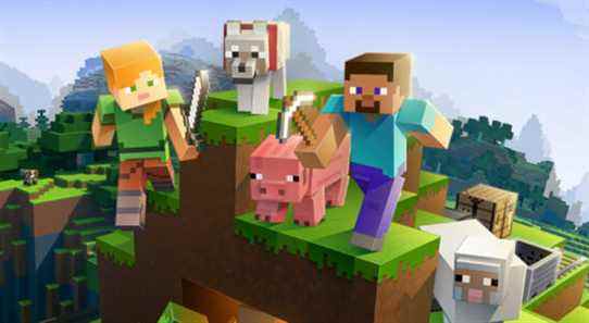 Co-op Minecraft speedrun fait chuter le record en moins de deux minutes