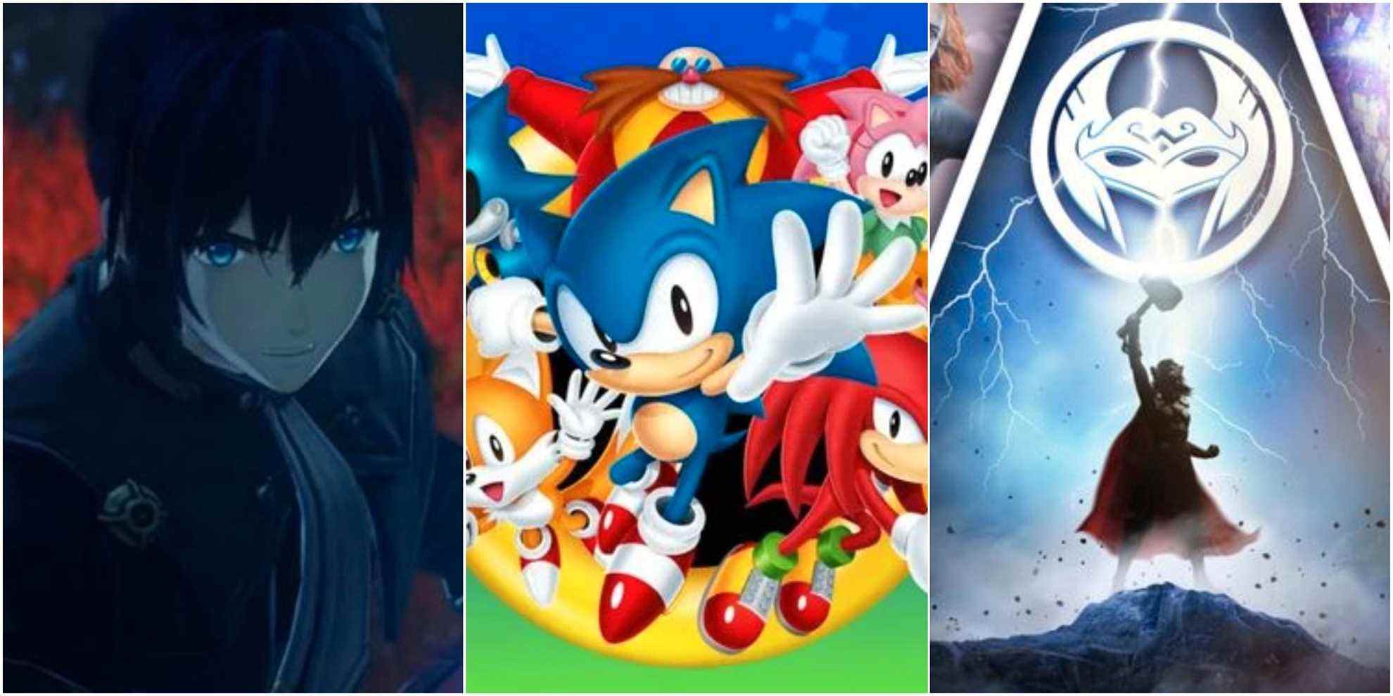 xenoblade sonic origins and marvel's avengers