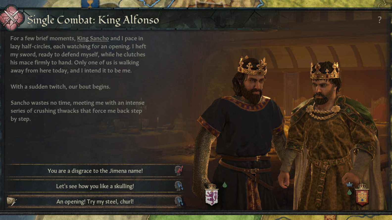 Le nouveau système de duel de Crusader Kings 3 est conçu pour les combats de pub ainsi que pour les défis honorables

