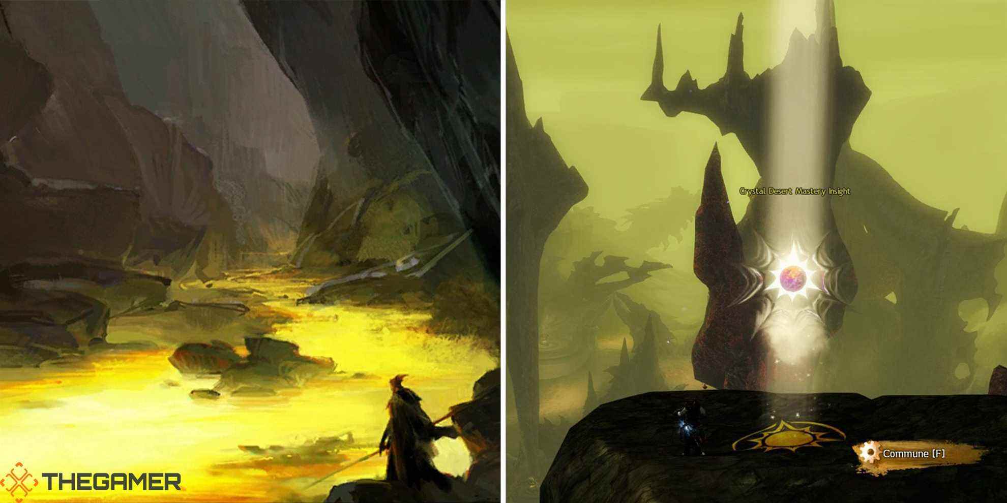 desolation mastery insight and map loading art split image