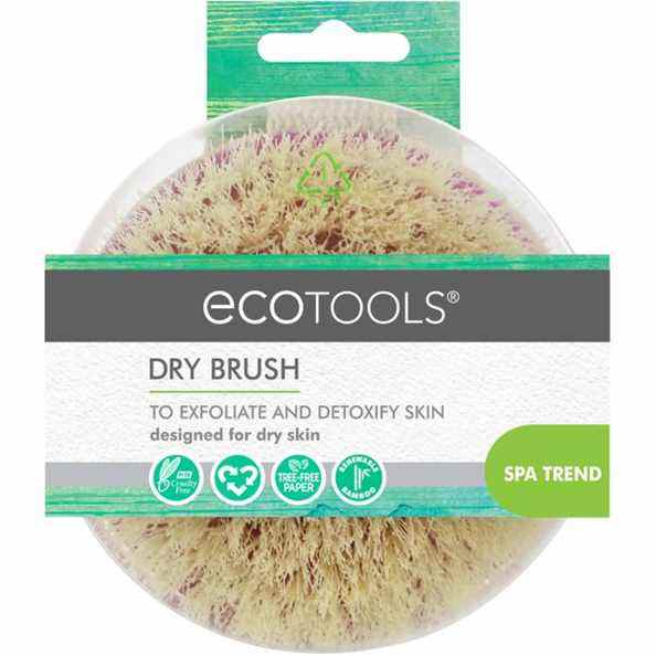 Brosse sèche pour le corps Ecotools Détoxifier et lisser