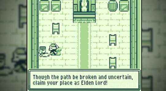 Elden Ring as a GameBoy game.