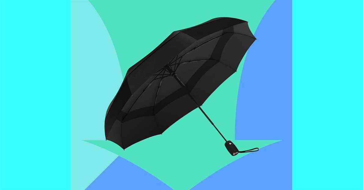 Ce parapluie coupe-vent est à 38 % juste à temps pour les averses printanières
