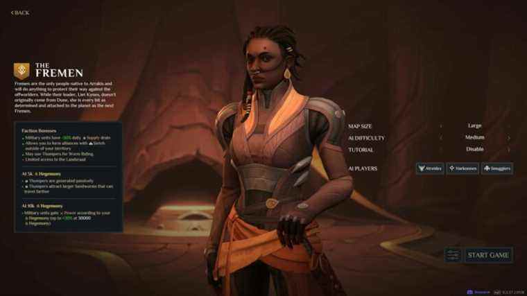 Dune : Spice Wars early access review : un 4X compact qui vacille au milieu

