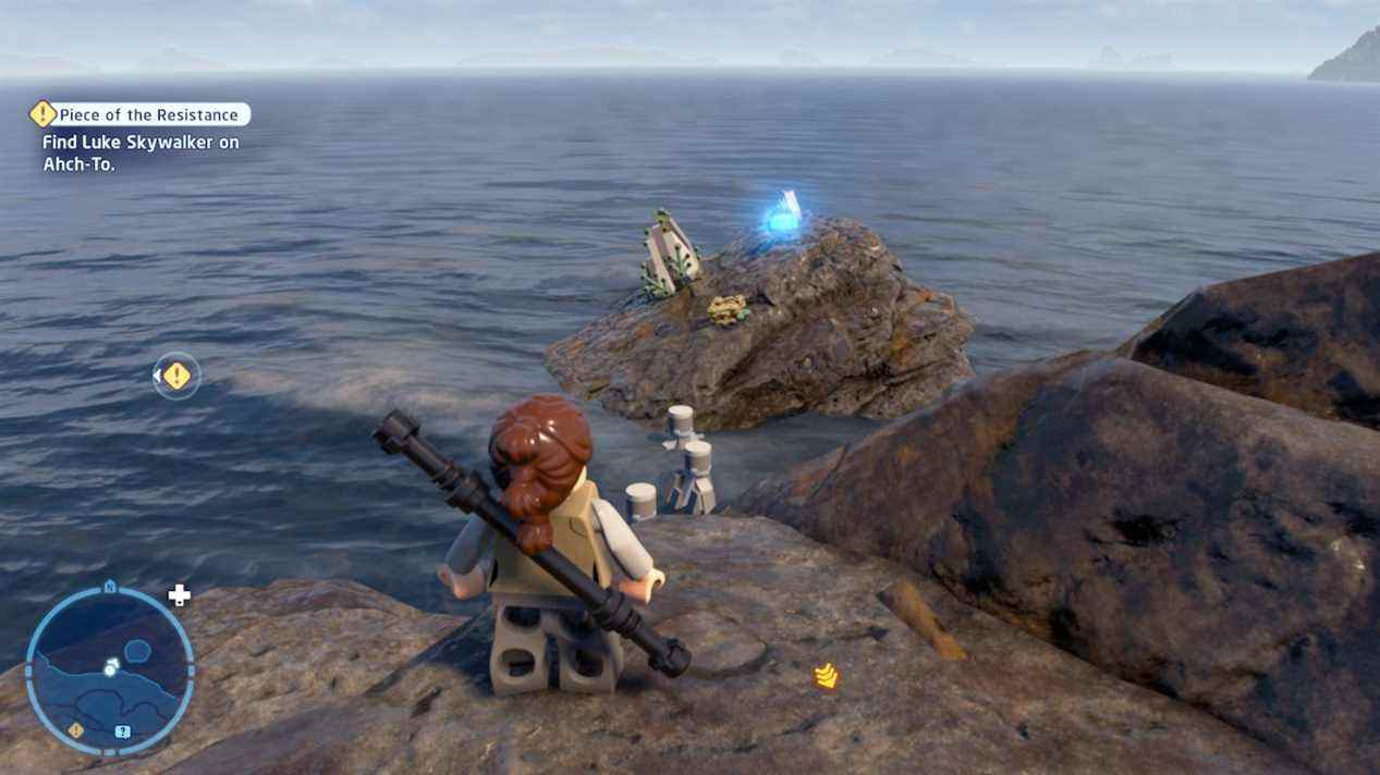 Bienvenue à la brique Ahch-To LEGO Star Wars