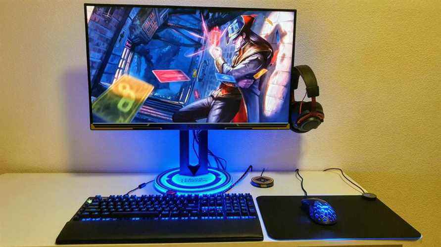 Le moniteur de jeu AOC Agon Pro AG275QXL League of Legends Editiong