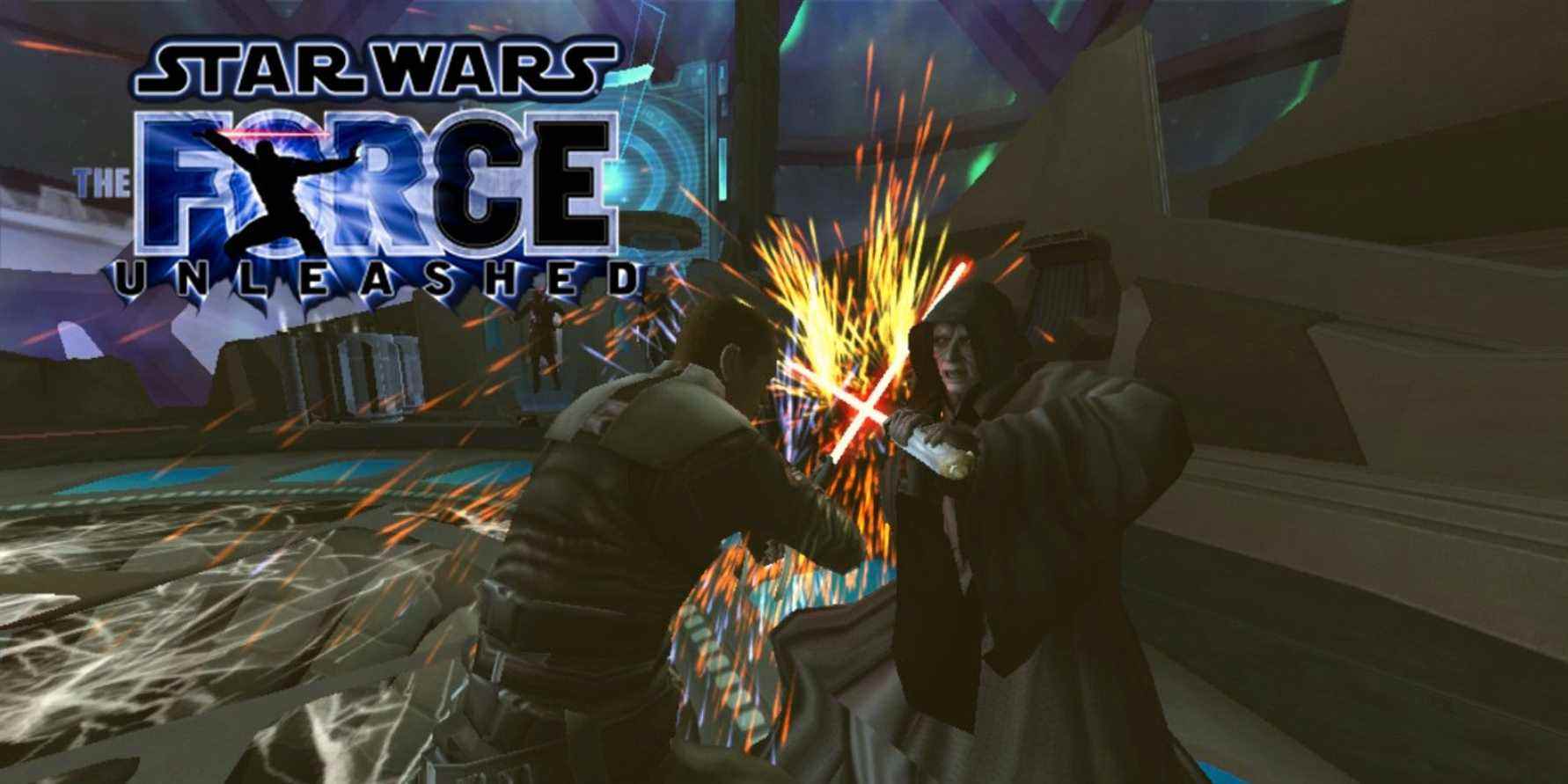 force unleashed logo and emperor