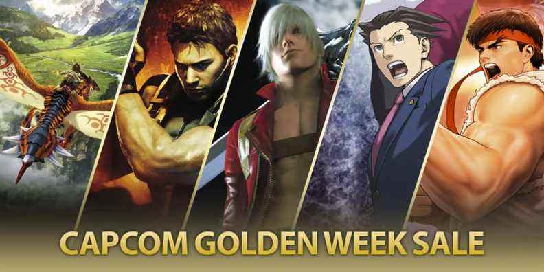 Capcom organise la vente de la Golden Week 2022 sur les eShops Switch / 3DS
