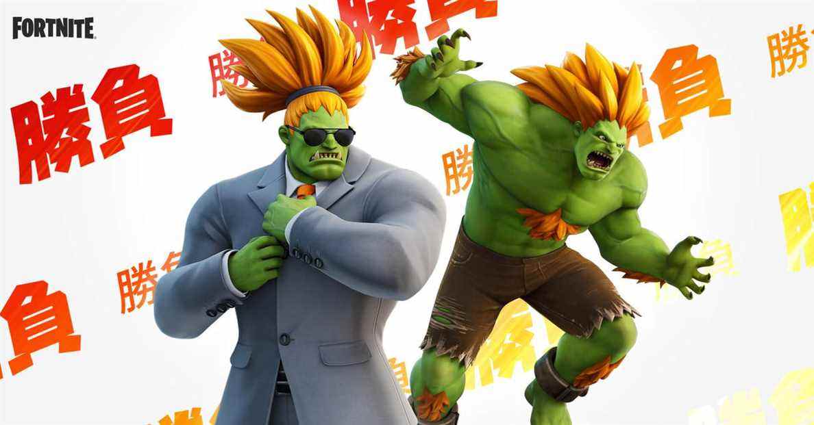 Fortnite touchera 7,7 milliards de joueurs, probablement, maintenant que Blanka porte un costume
