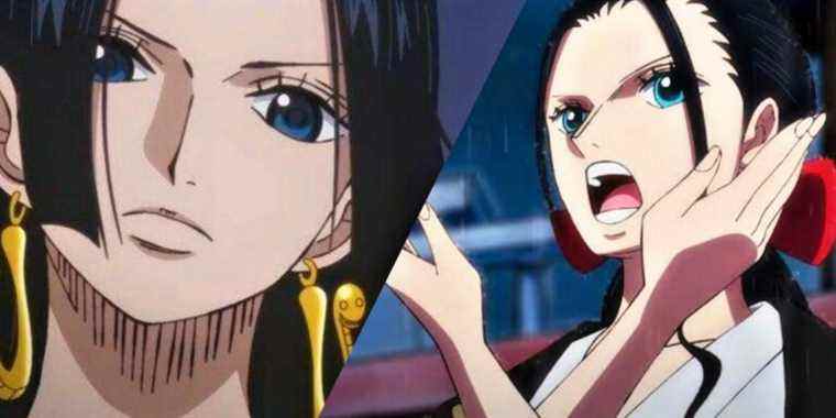 Boa Hancock and Nico Robin One Piece