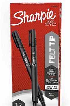 Stylos feutres Sharpie, pointe fine