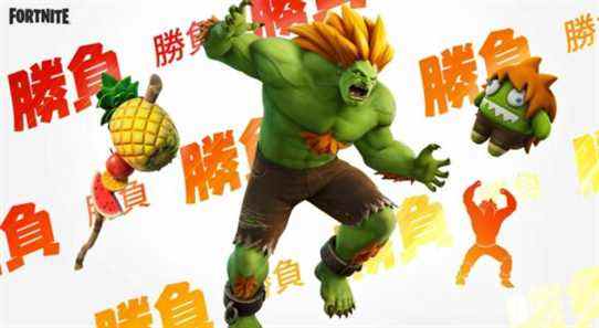 Blanka et Sakura viennent à Fortnite parallèlement à un événement compétitif à durée limitée