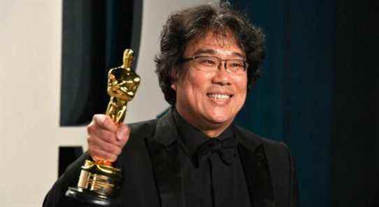 Bong Joon Ho with Oscar