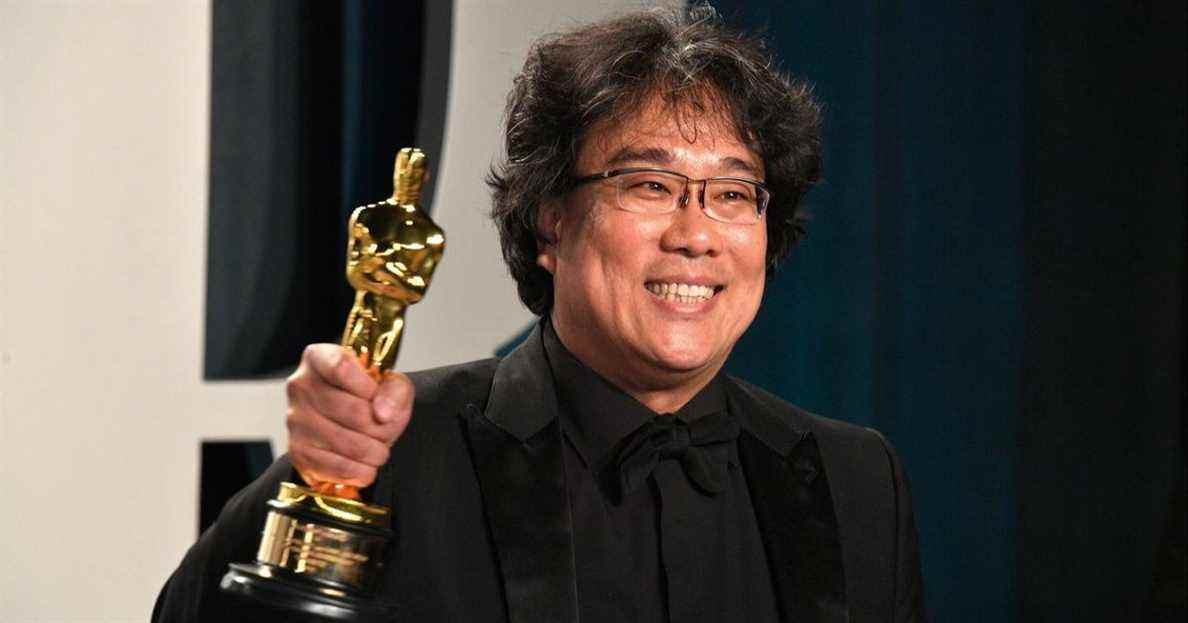 Bong Joon Ho with Oscar