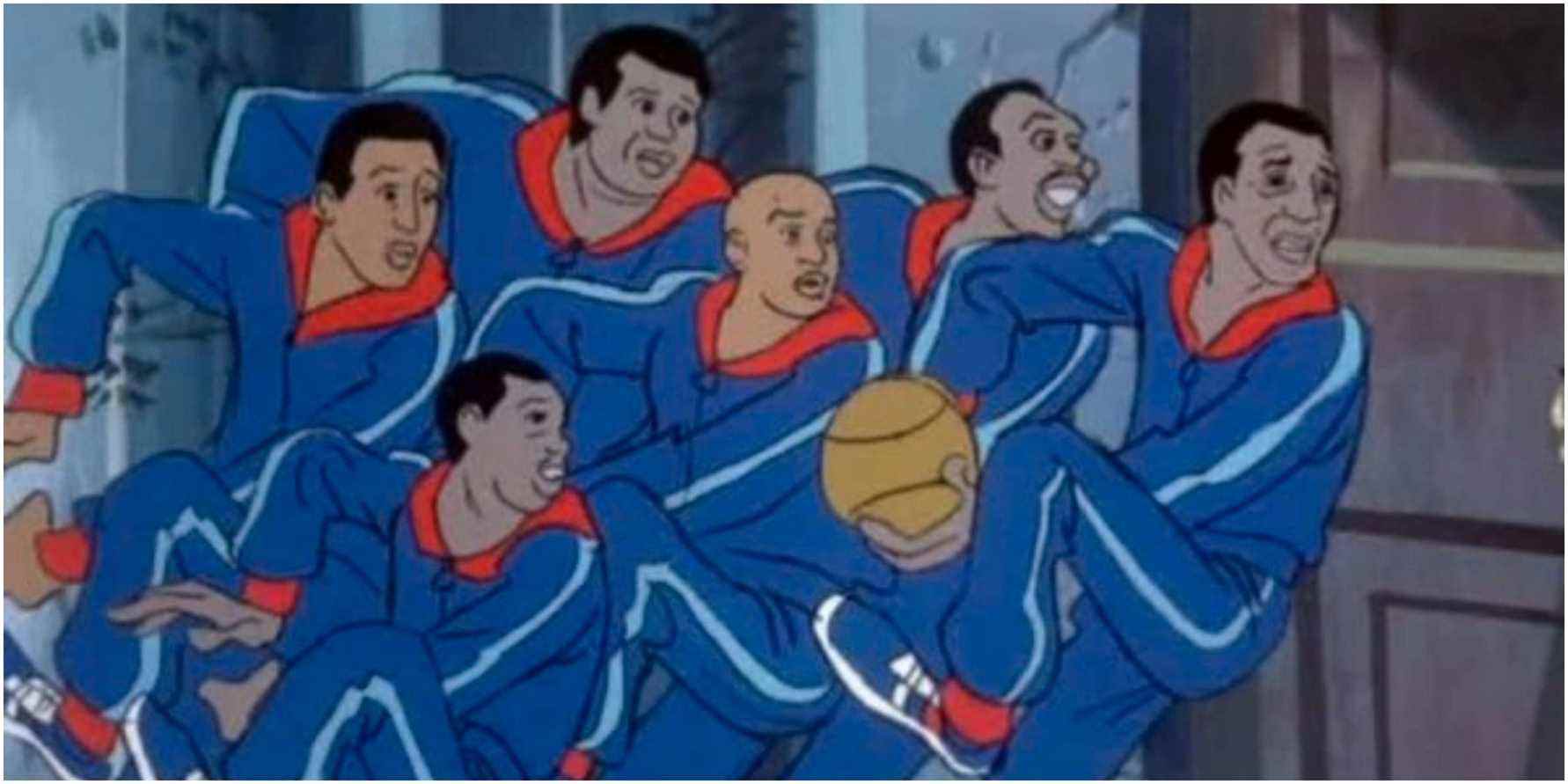 dessin animé harlem globe-trotters