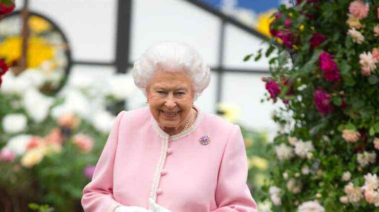 Hommages floraux pour le jubilé de la reine pour le Chelsea Flower Show