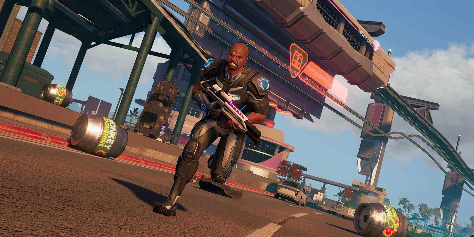 Terry Crews in Crackdown 3