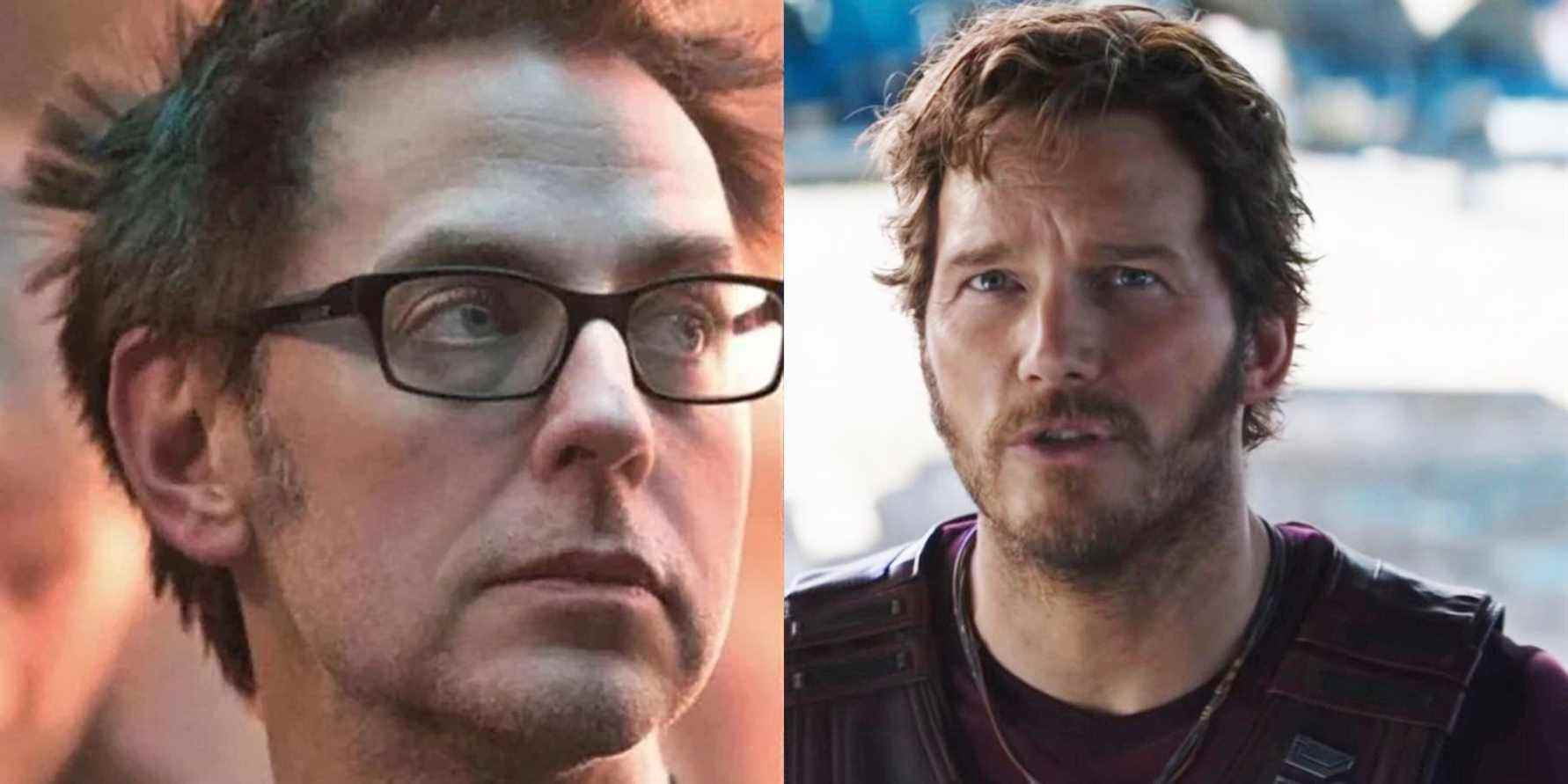 James Gunn Chris Pratt Star-Lord Guardians of the Galaxy