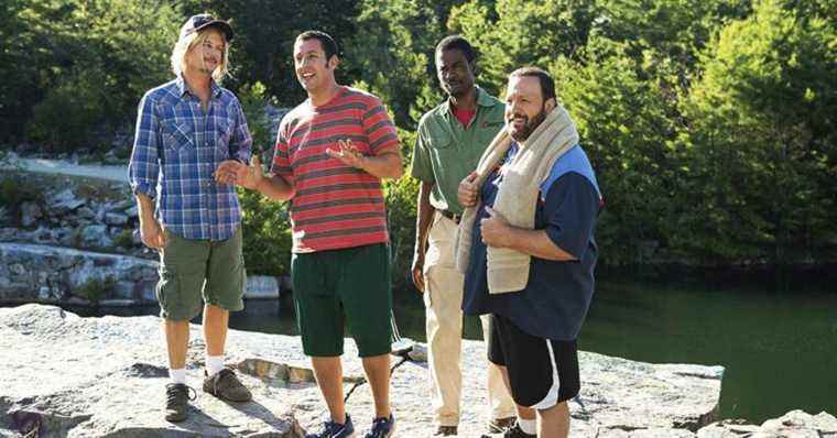 L'histoire derrière le scénario de Grown Ups 3 qui a repris la comédie Twitter
