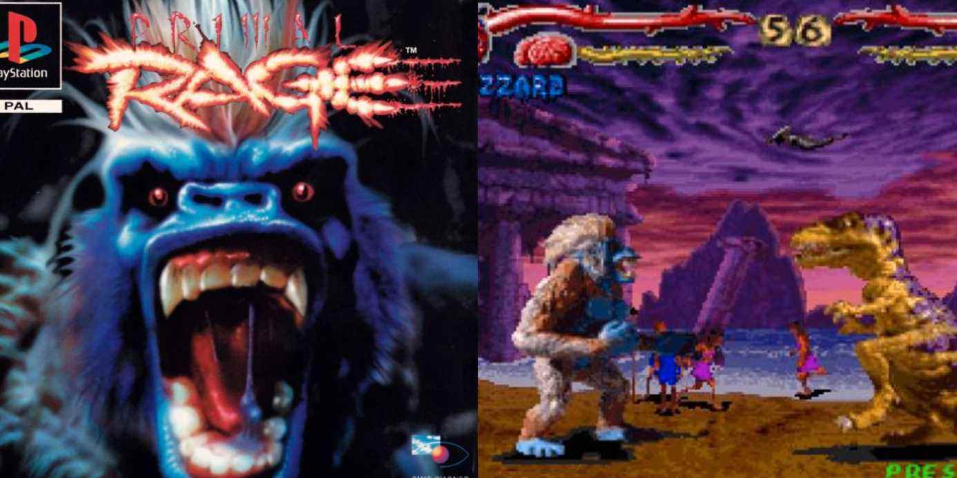 Primal Rage Sauron Blizzard Jeu de combat