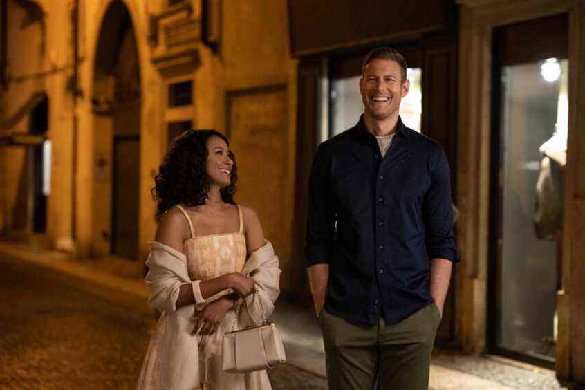 Kat Graham, Tom Hopper dans L'amour à la villa