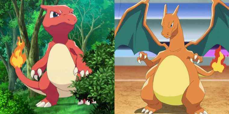 Pokemon Animation Shows Charmeleon Evolve Into Charizard