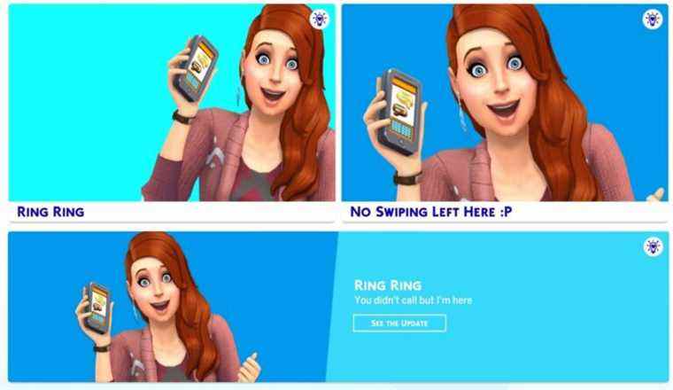 Maxis a exécuté un exorcisme dans le menu principal maudit des Sims 4
