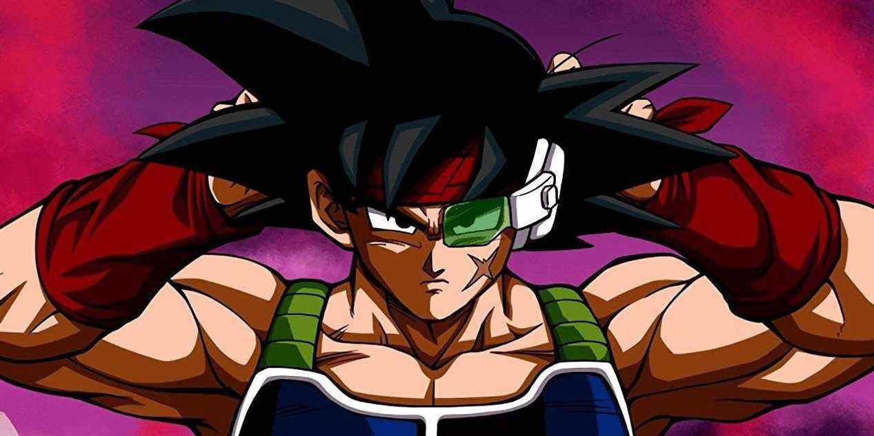 Bardock se prépare au combat dans Dragon Ball Z