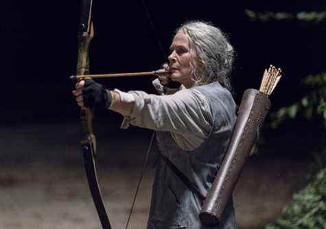 melissa mcbride comme carol, les morts-vivants