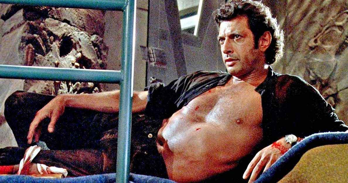 Jeff Goldblum Reveals Why He Went Shirtless in Jurassic Park