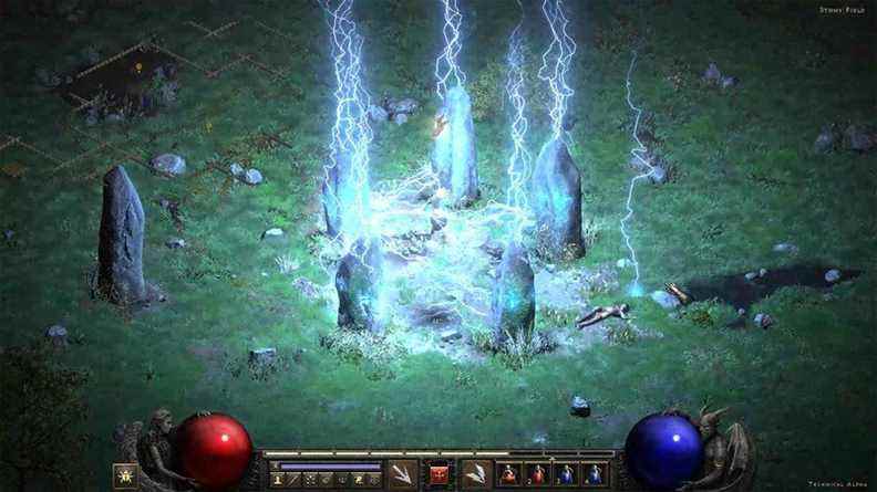 Diablo 2 Pierres de cairn Tech Alpha ressuscitées