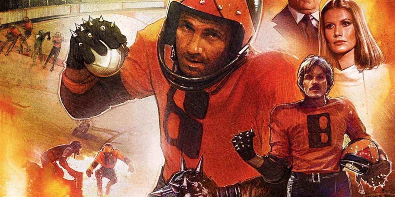 James Caan sur l'affiche Rollerball