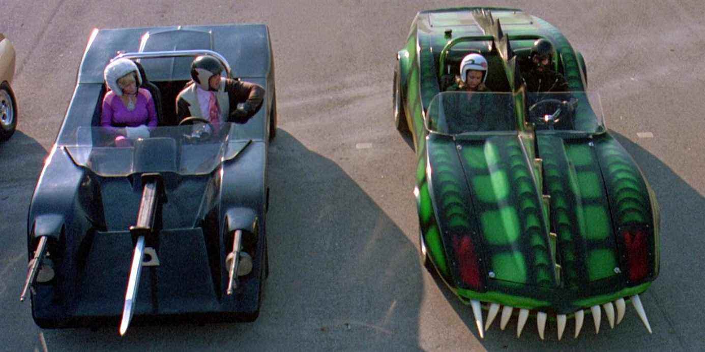 Voitures mortelles dans Death Race 2000