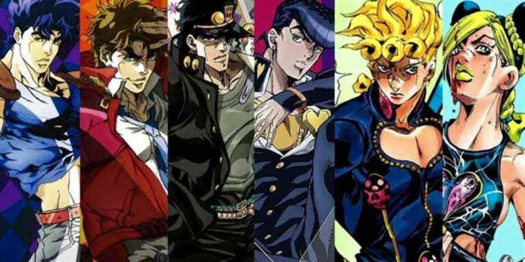 all the jojo protagonists