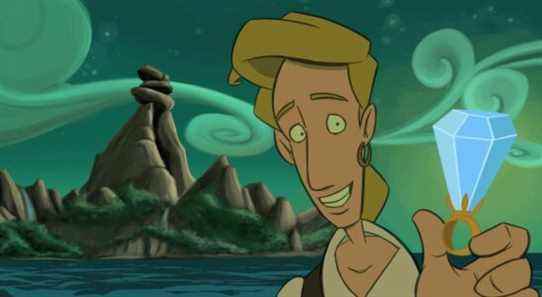 A still of Guybrush Threepwood from The Curse of Monkey Island