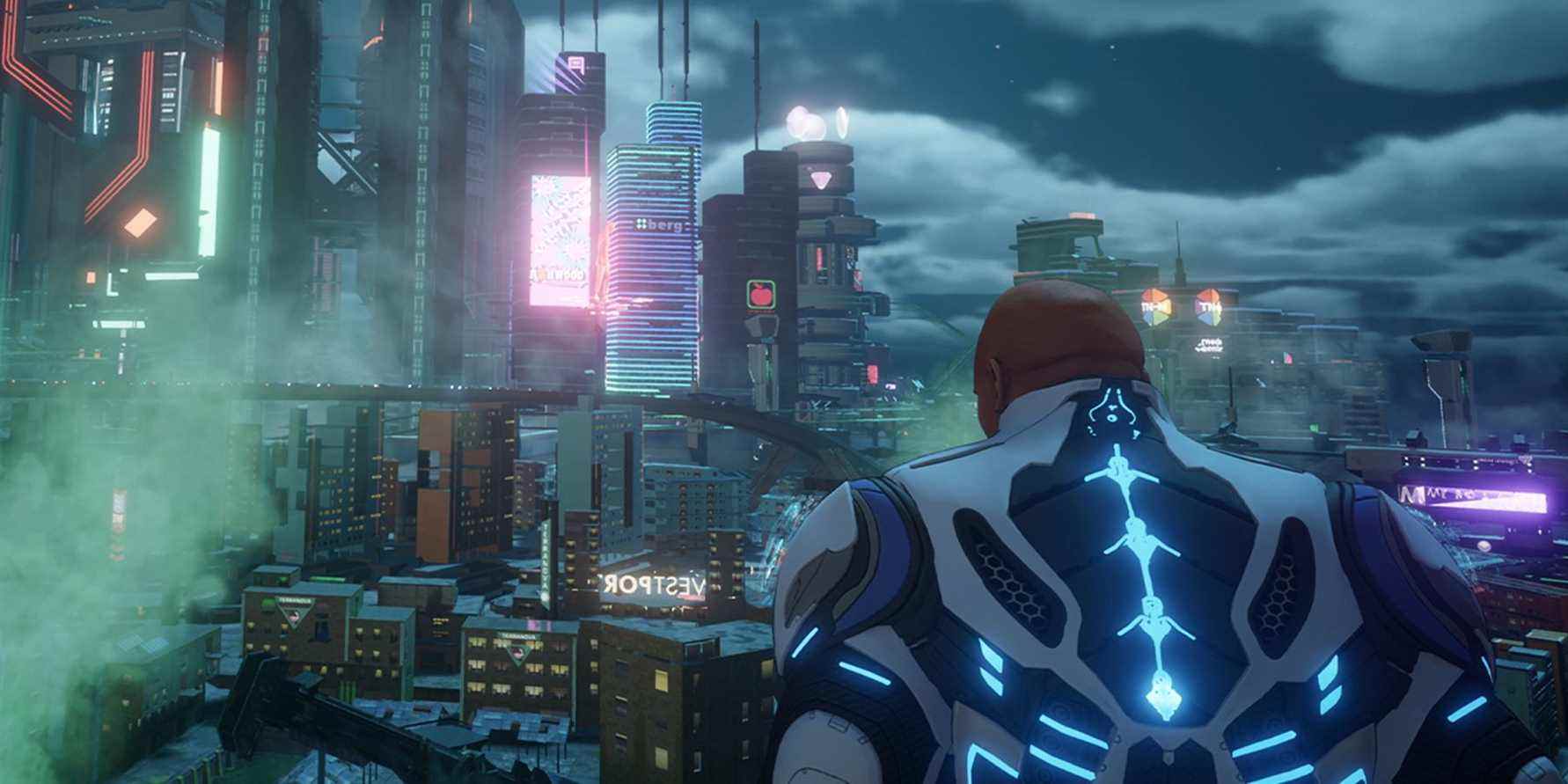 Crackdown 3 Agent par derrière