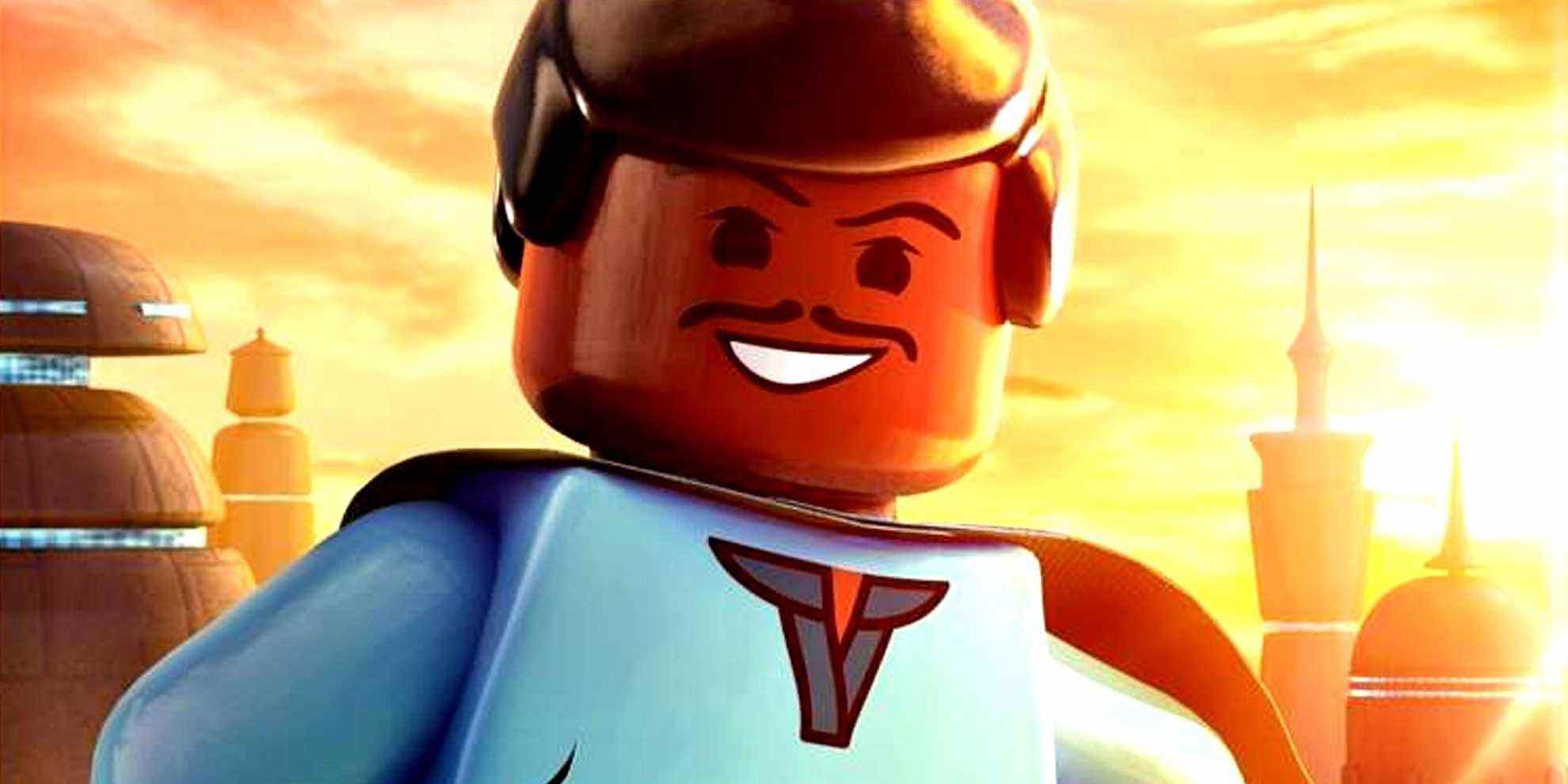 Lando Calrissian dans Lego Star Wars : La saga Skywalker