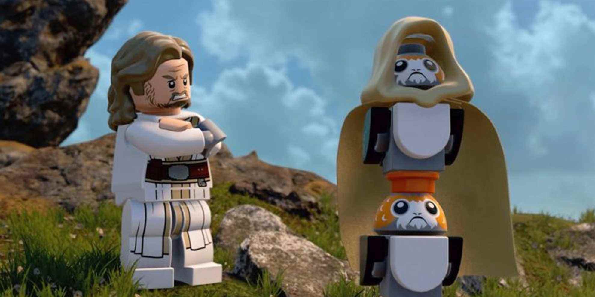 Luke Skywalker In Lego Star Wars: The Skywalker Saga